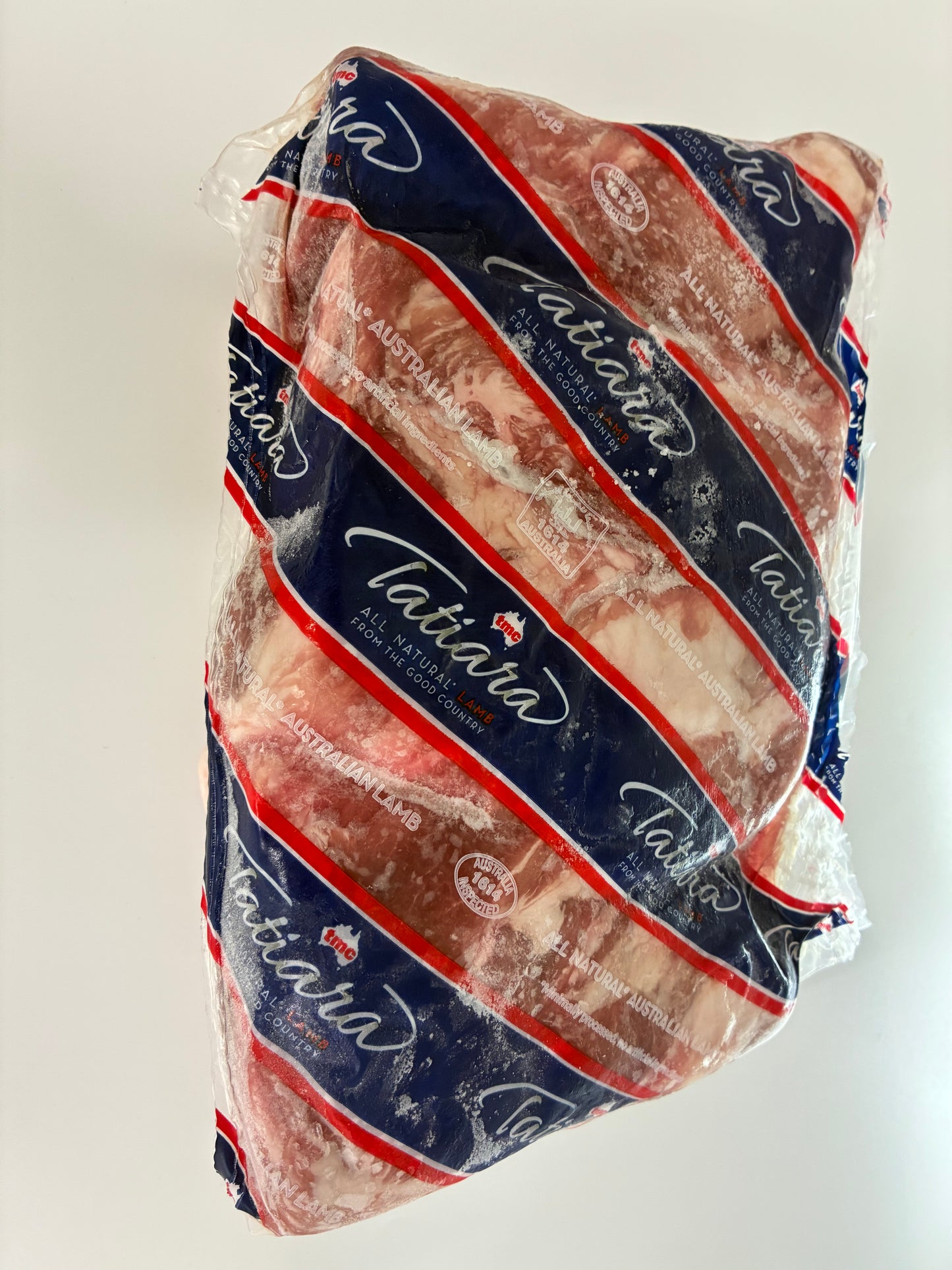 ラムチャックロール（肩ロース)冷凍ブロック　１パック　（約400ｇ×４本入）