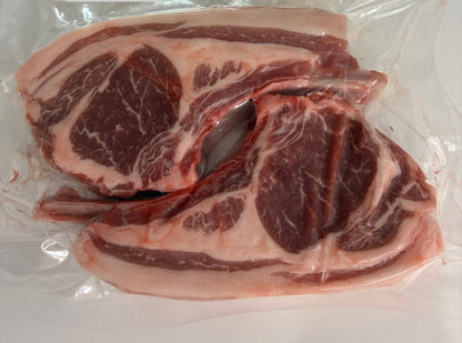 ラムチョップ２本入(骨付きロース肉.   オーストラリア産)